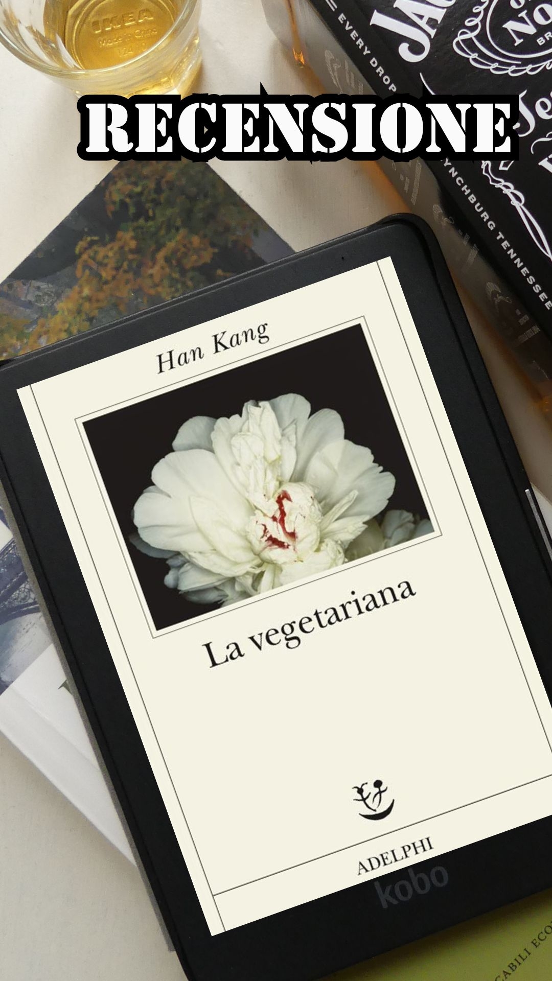 la vegetariana copertina libro